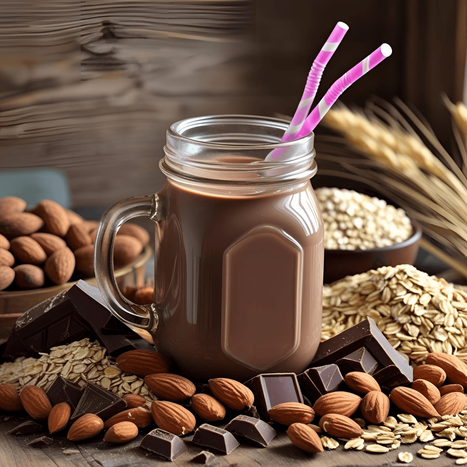 Sprouted Ragi Hot Chocolate